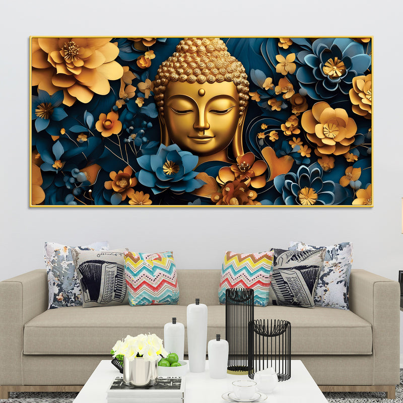 Buddha Serenity Art Painting for Interiors