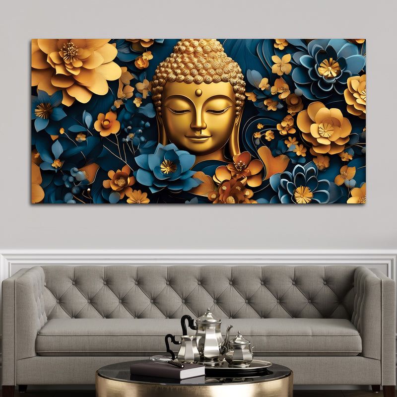 Buddha Serenity Art Painting for Interiors
