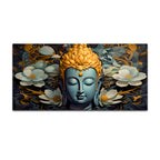 Buddha Serenity Canvas Painting for Positive Home Vibes