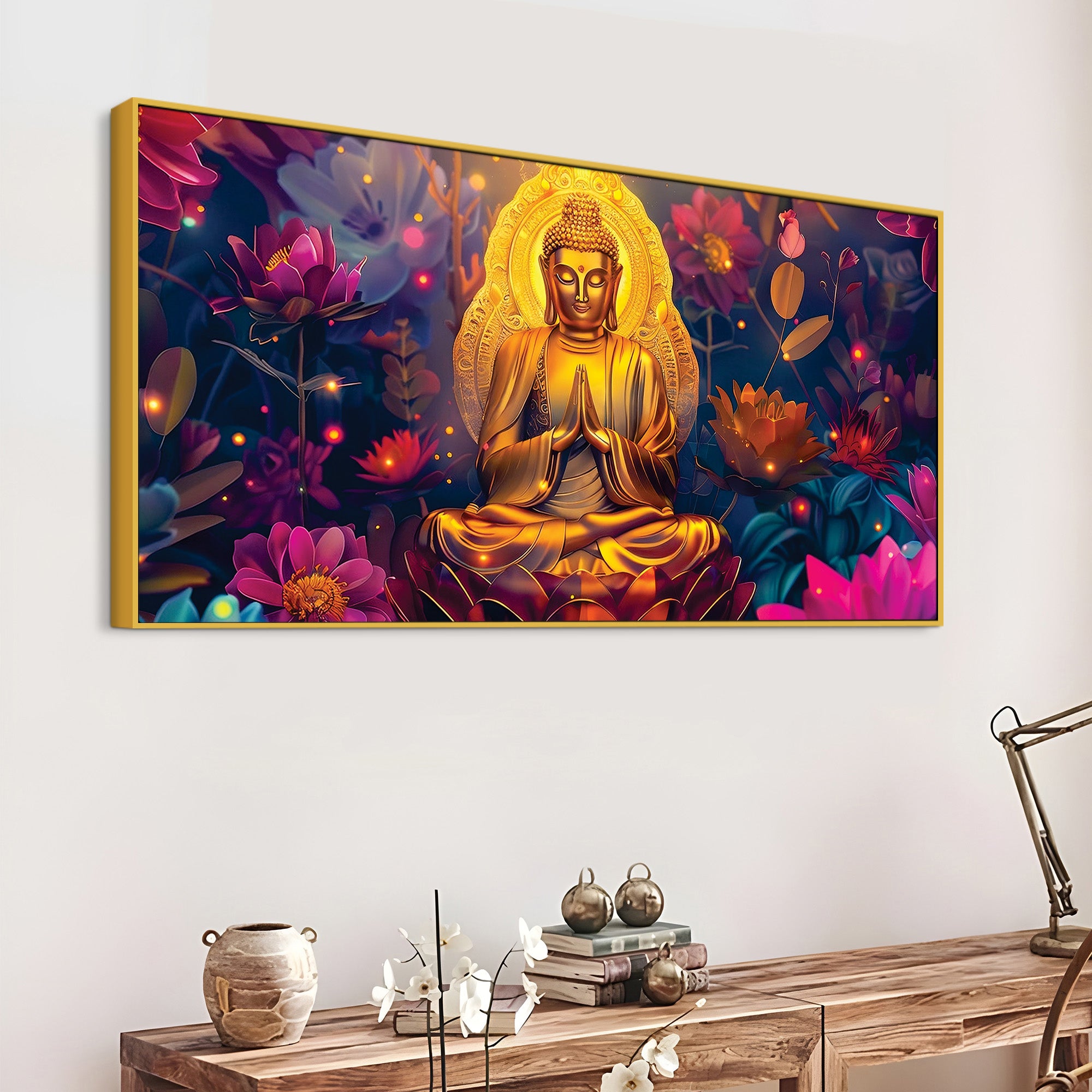 Buddha Soft Light Painting for Home Decor
