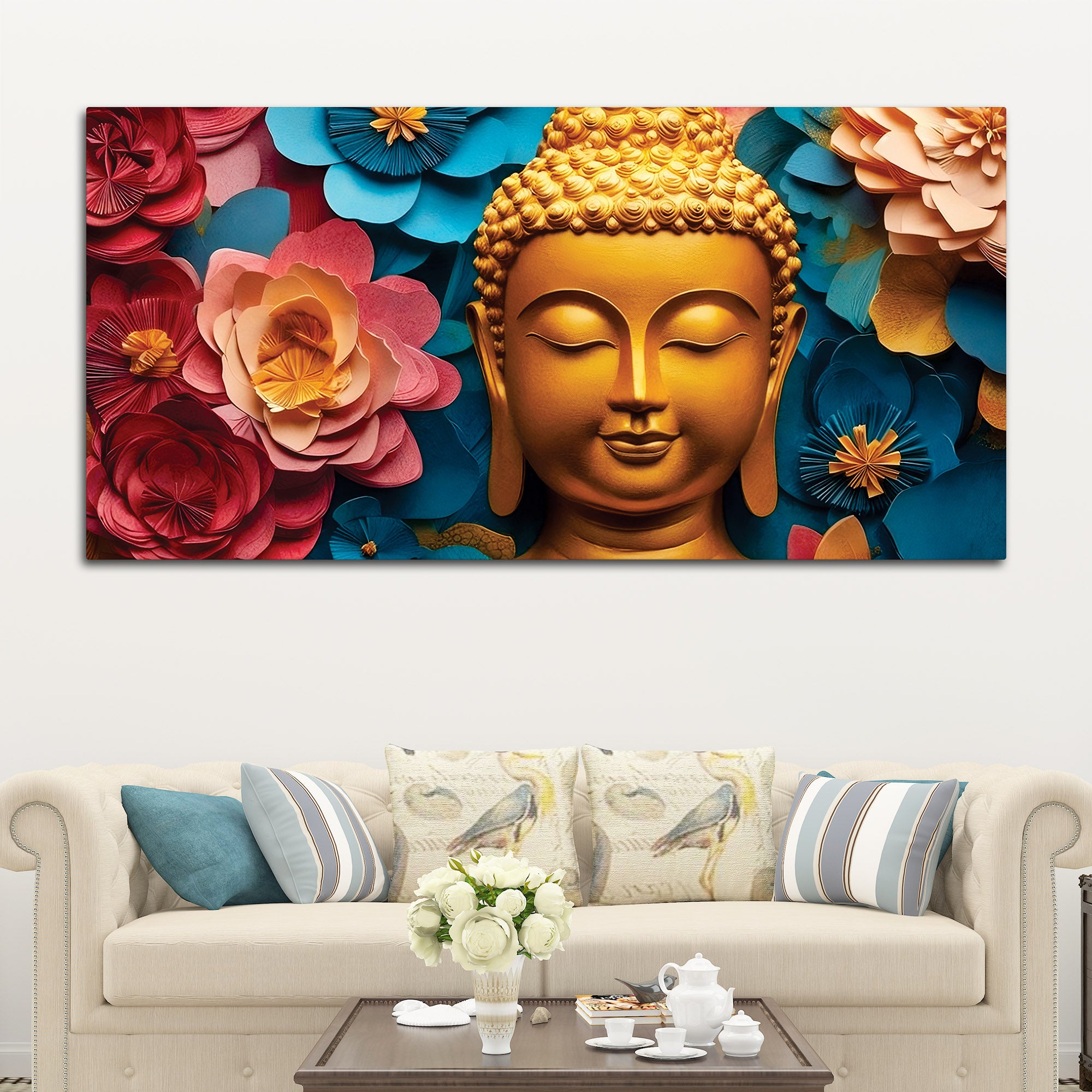 Buddha Spiritual Painting for Modern Homes