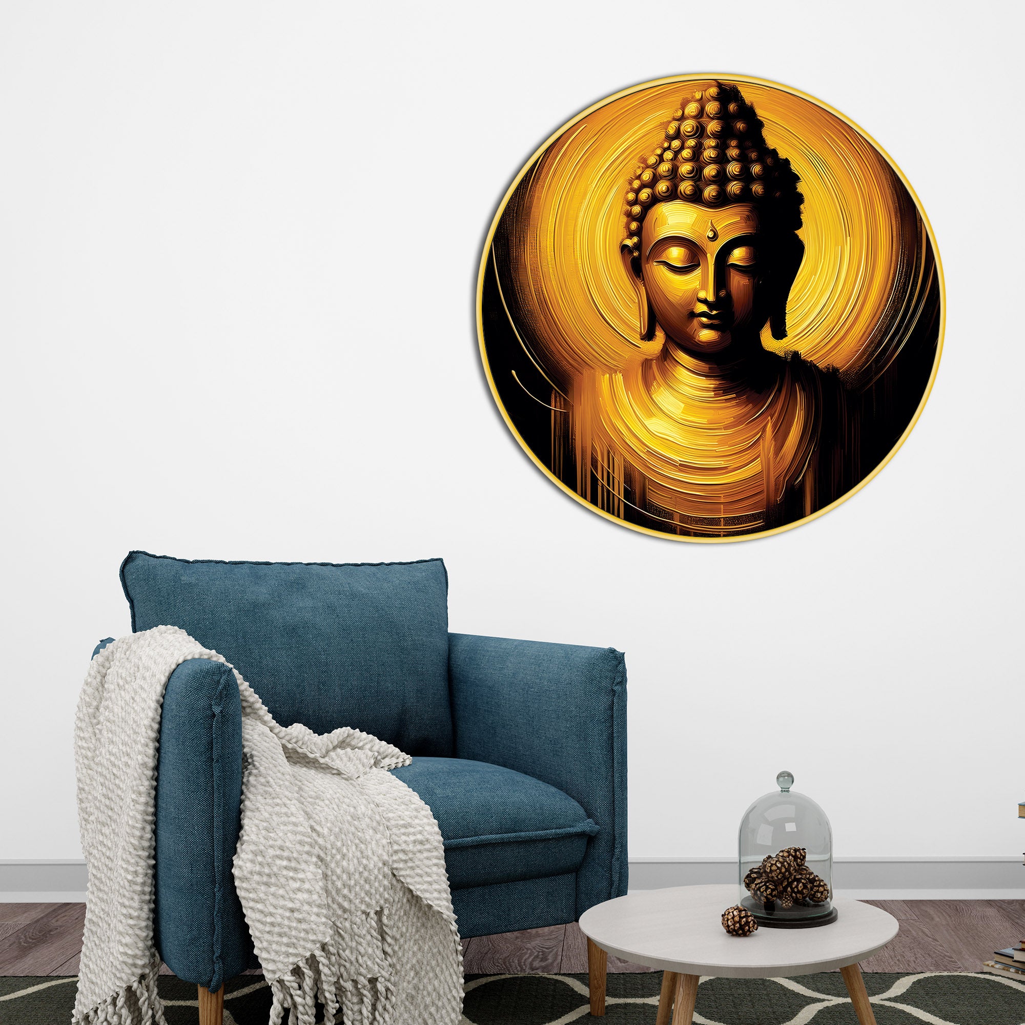 buddha-spiritual-wall-painting
