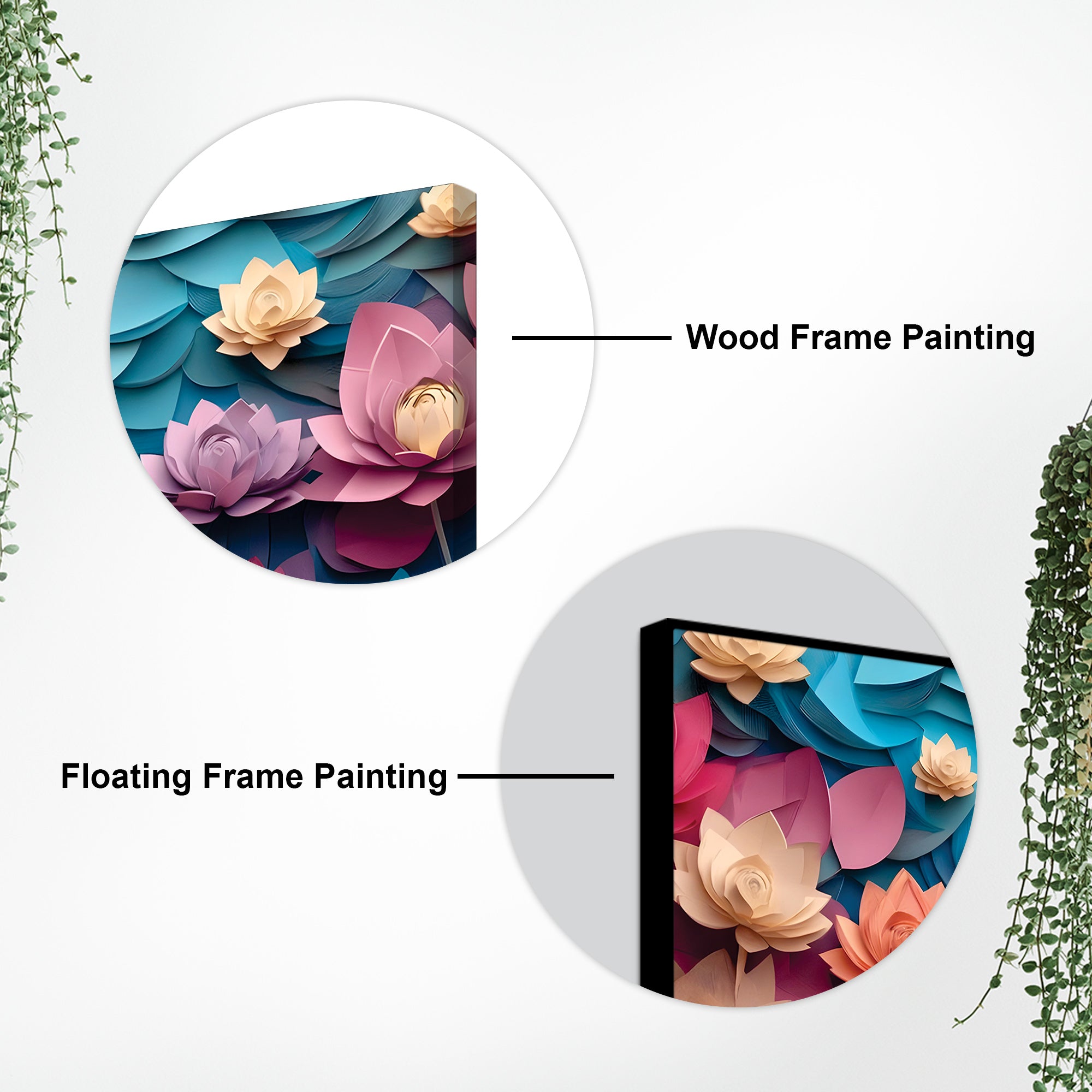 Buddha Stillness Painting for Wall Display