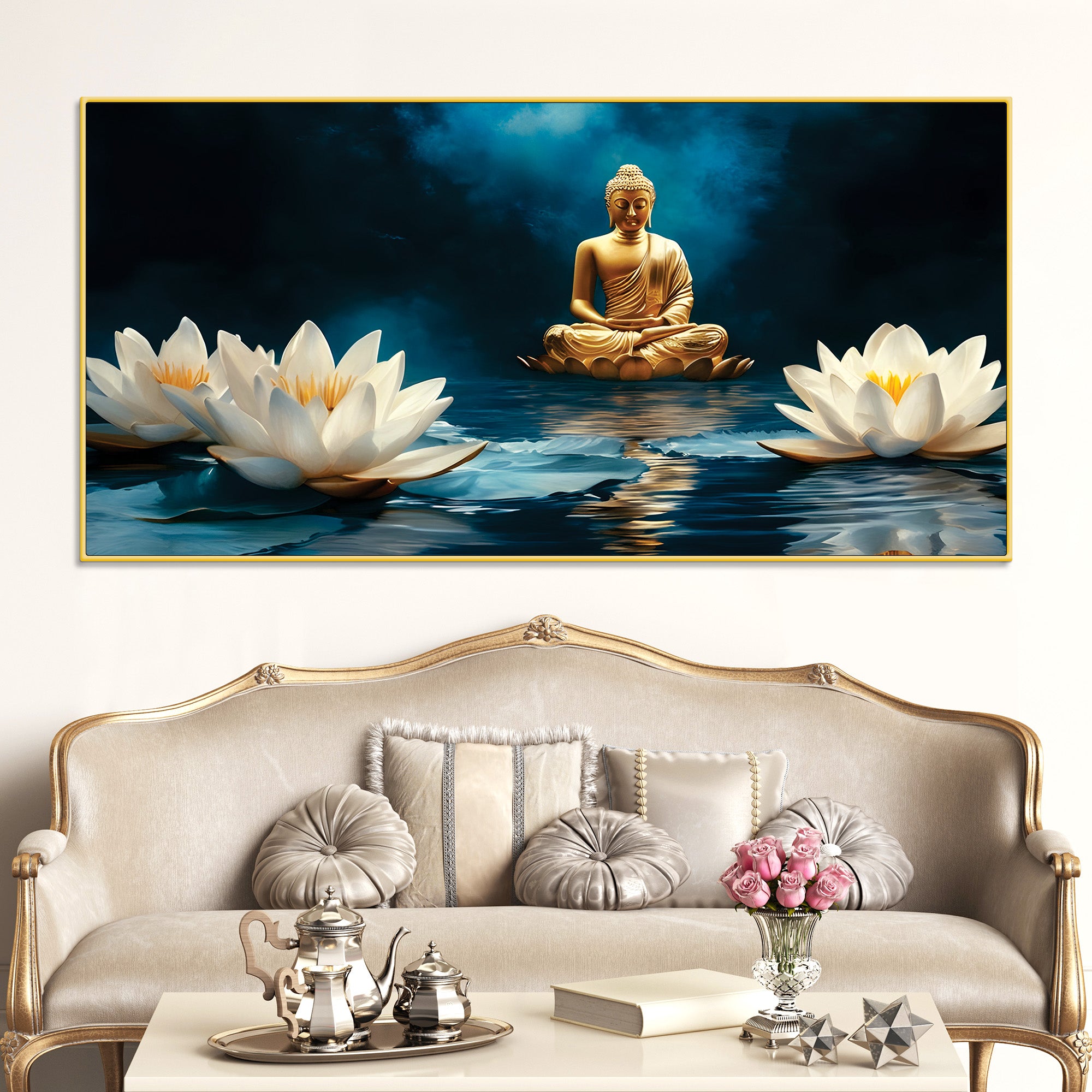 Buddha Unity Painting for Interior Decoration