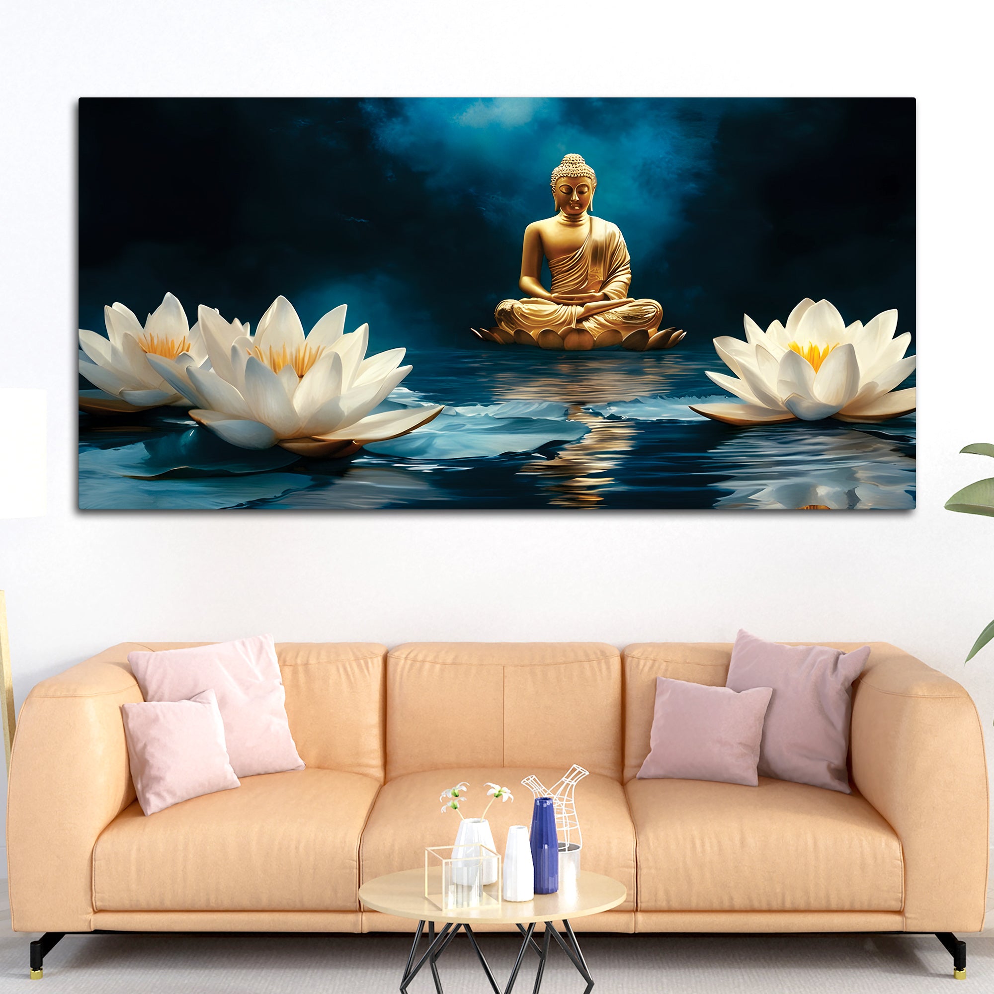 Buddha Unity Painting for Interior Decoration