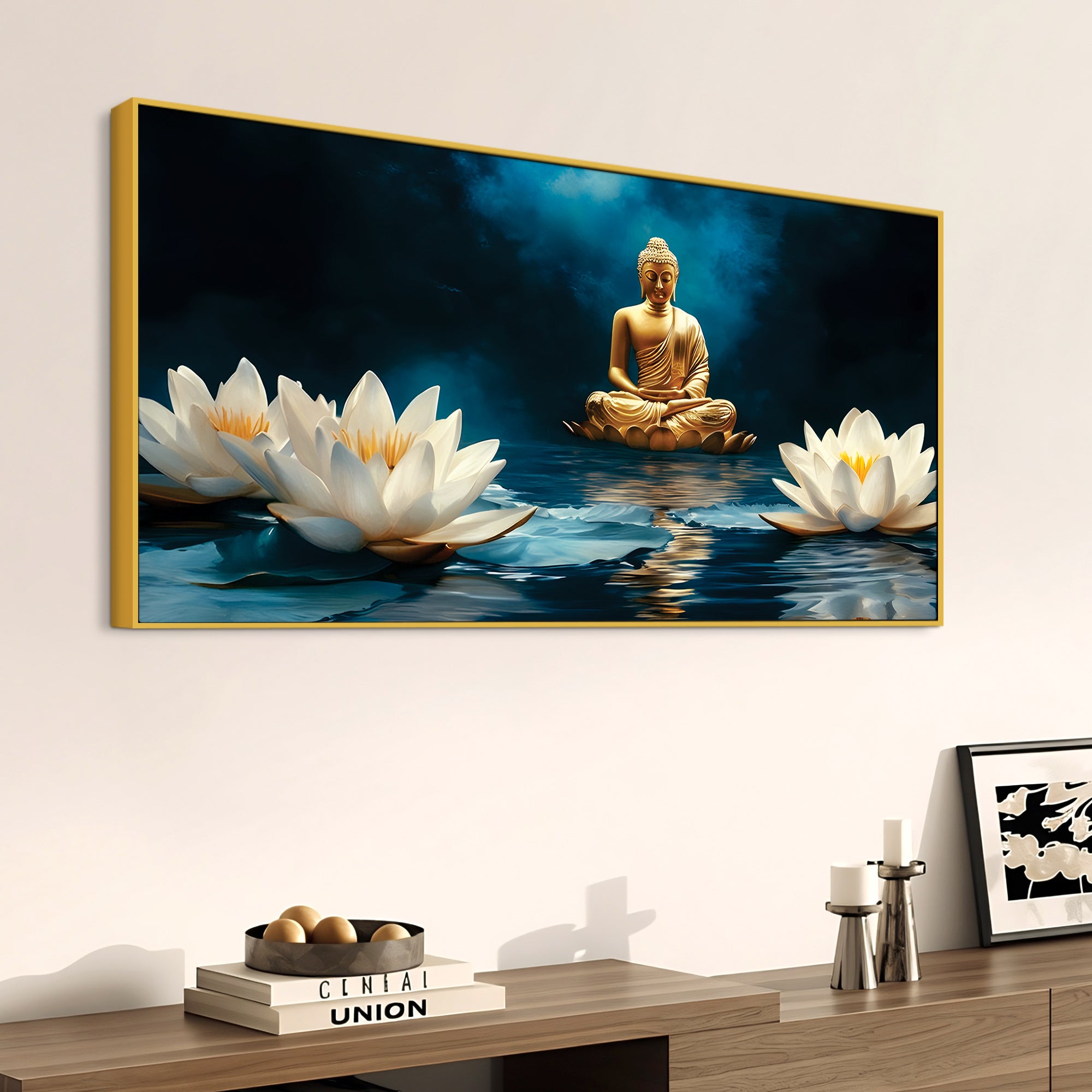 Buddha Unity Painting for Interior Decoration