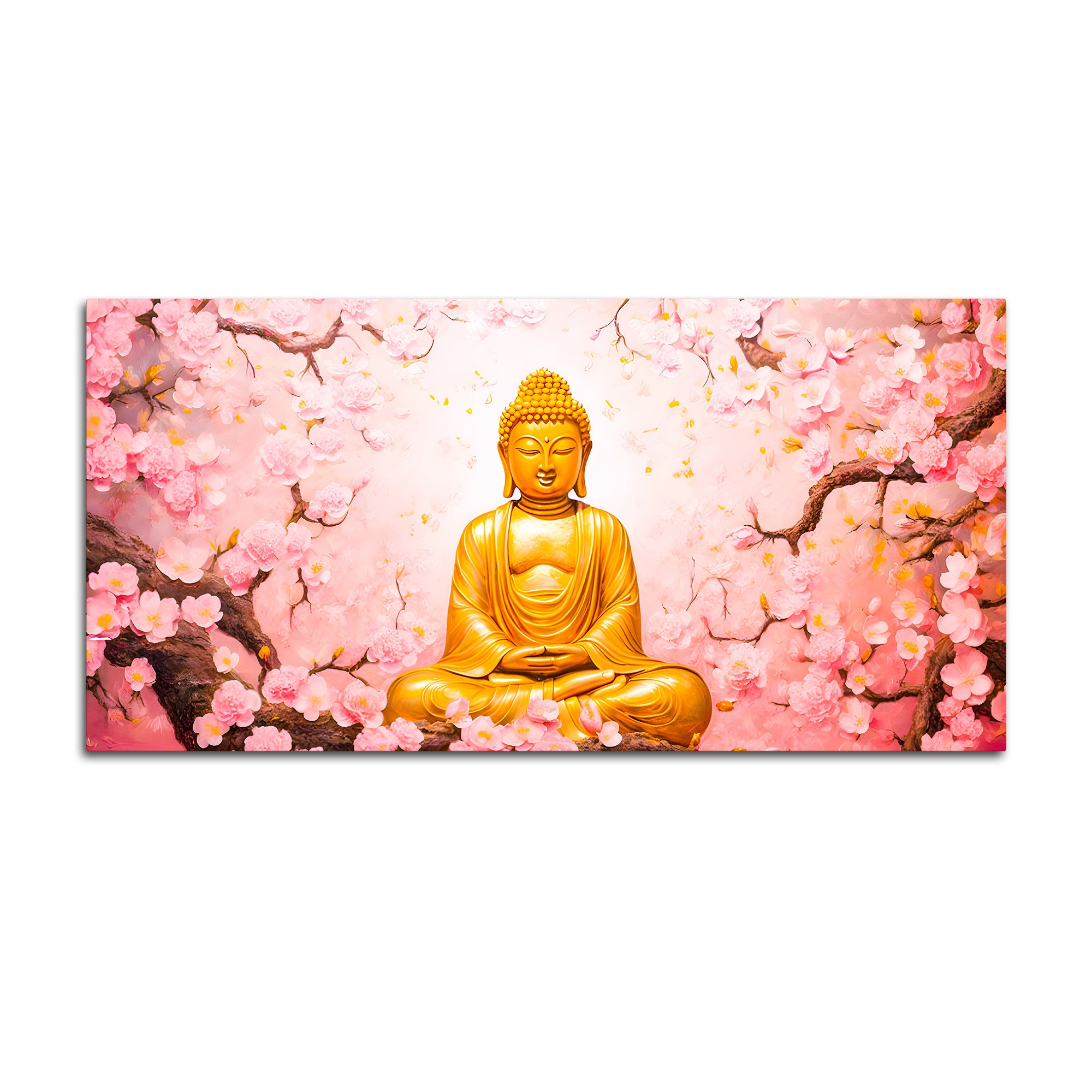 Buddha Wall Art Canvas Painting for Spiritual Décor