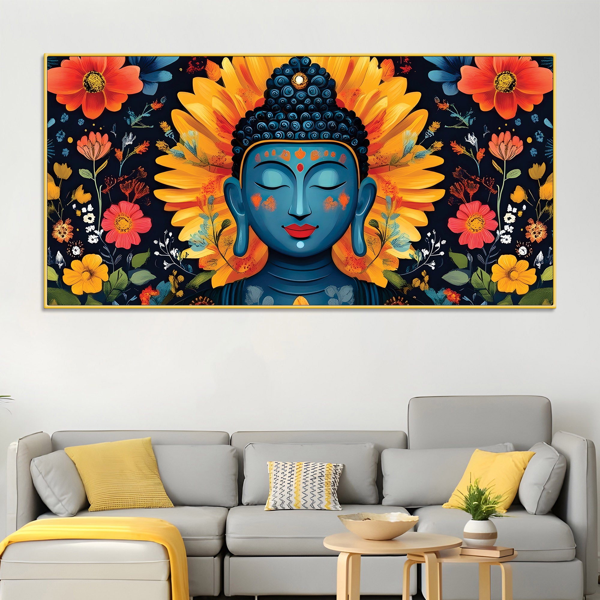  buddha-wall-art-with-floral-design-peaceful-canvas-painting