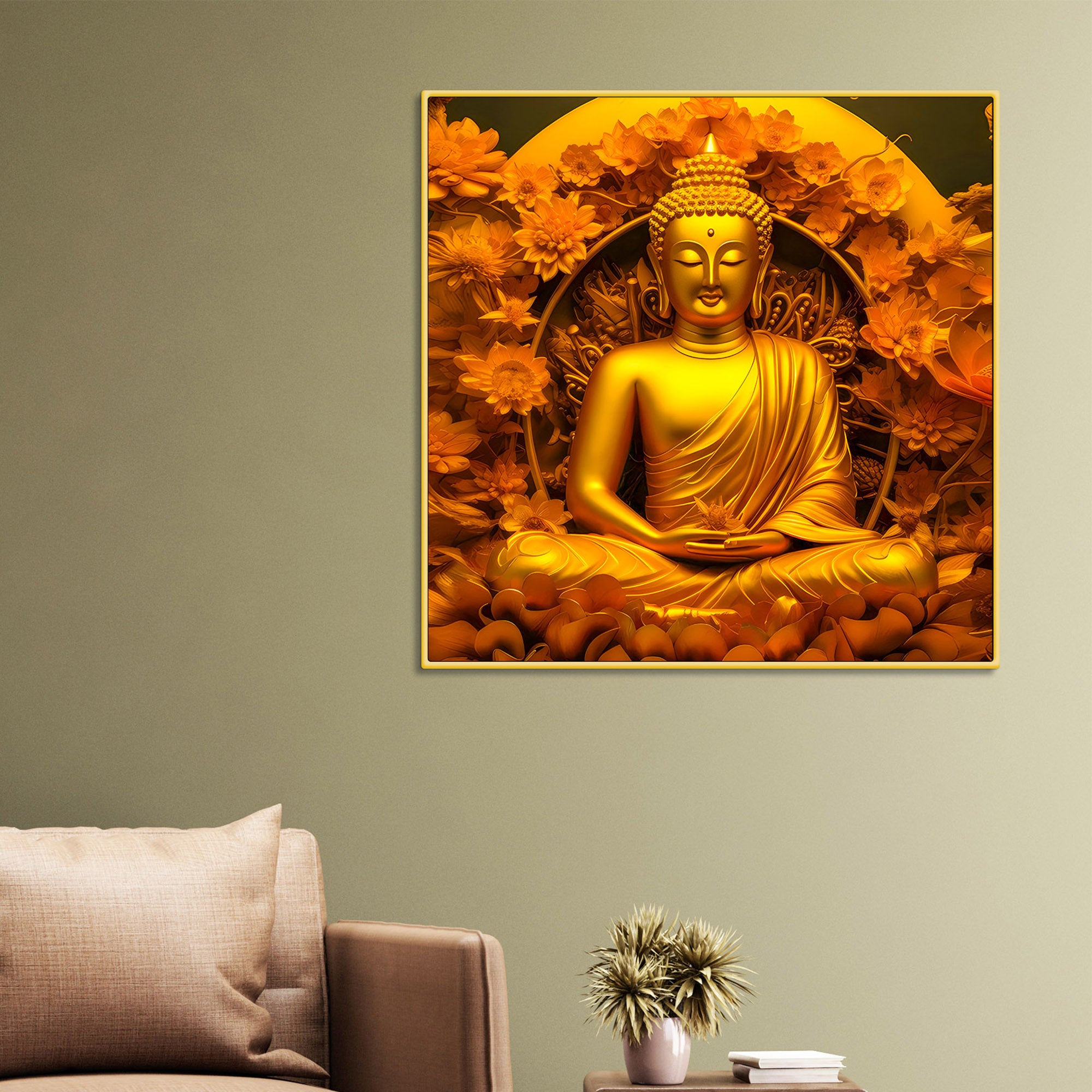  buddha-wall-canvas-painting-for-peaceful-home-decor