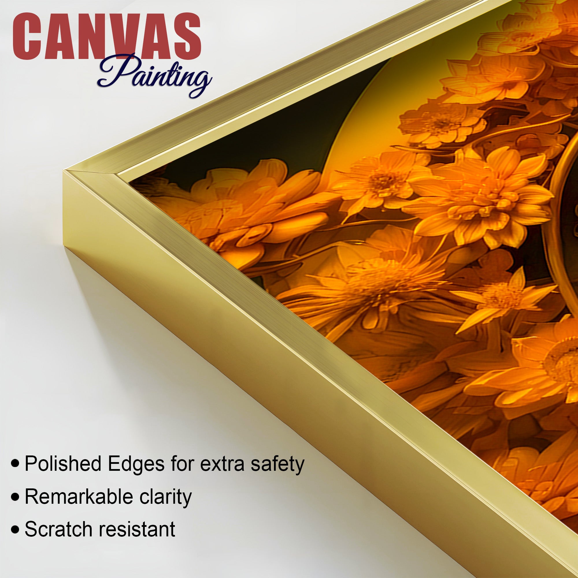 Buddha Wall Canvas Painting for Peaceful Home Decor