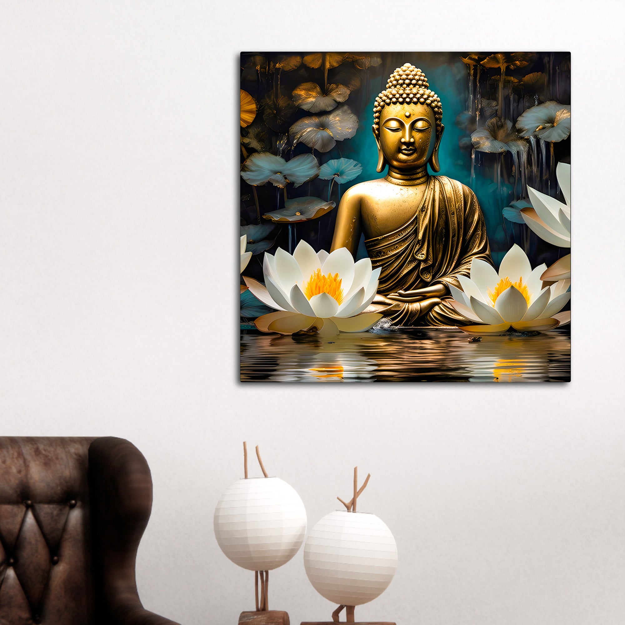 Buddha Wall Home Decor Painting