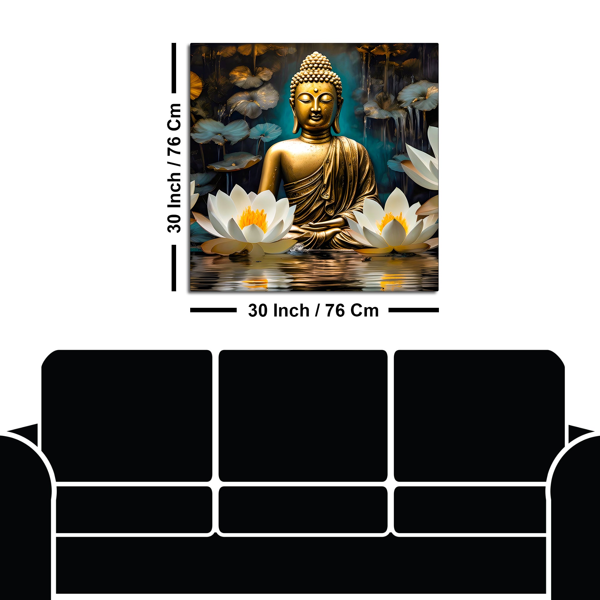 Buddha Wall Home Decor Painting