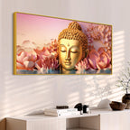 Buddha Wall Painting Decor for Artistic Home Styling