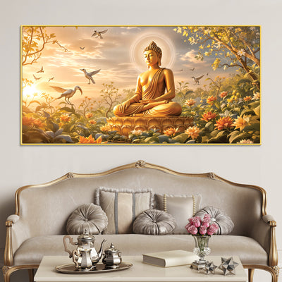  buddha-wall-painting-decor-for-calm-living-spaces