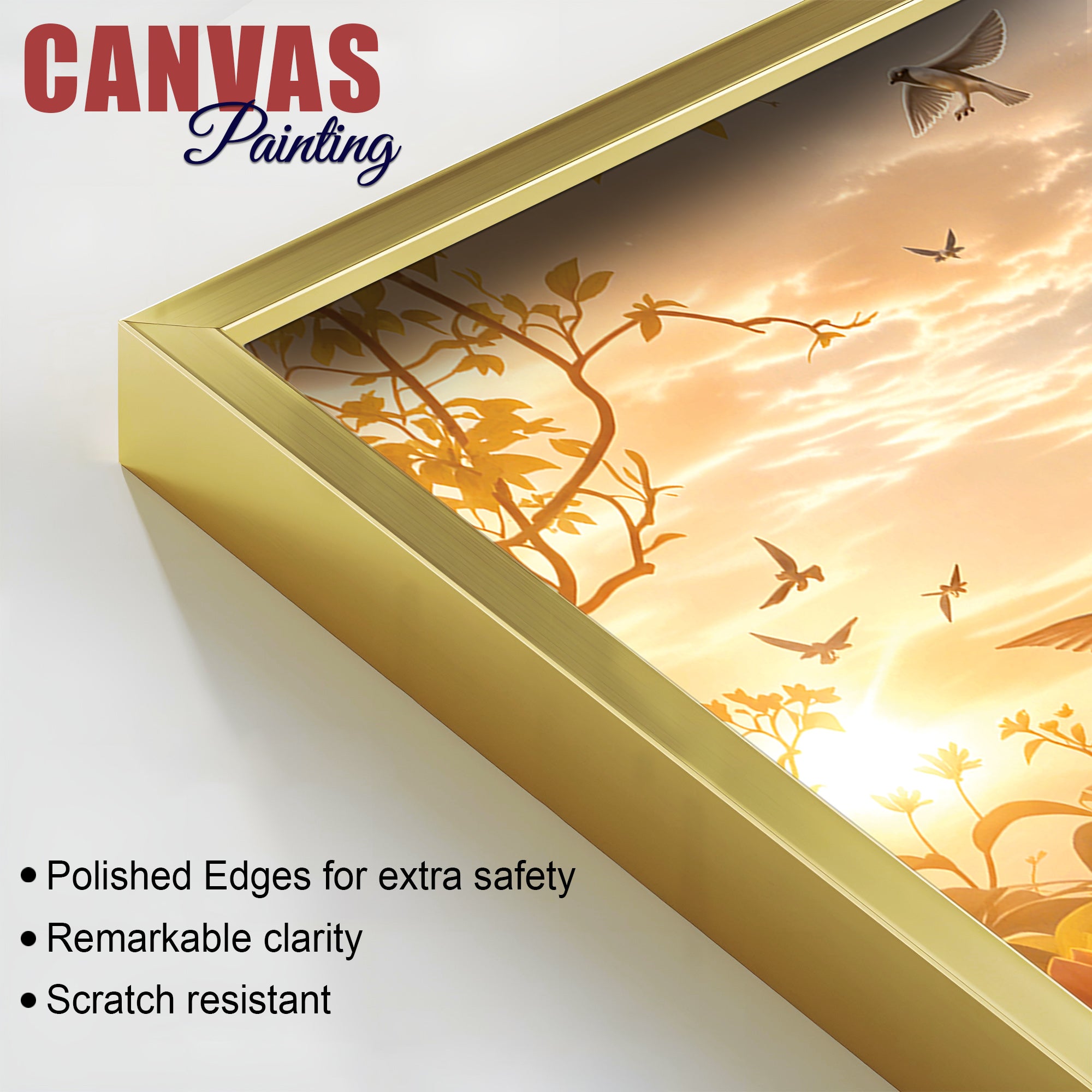 Buddha Wall Painting Decor for Calm Living Spaces