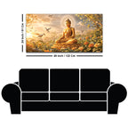 Buddha Wall Painting Decor for Calm Living Spaces
