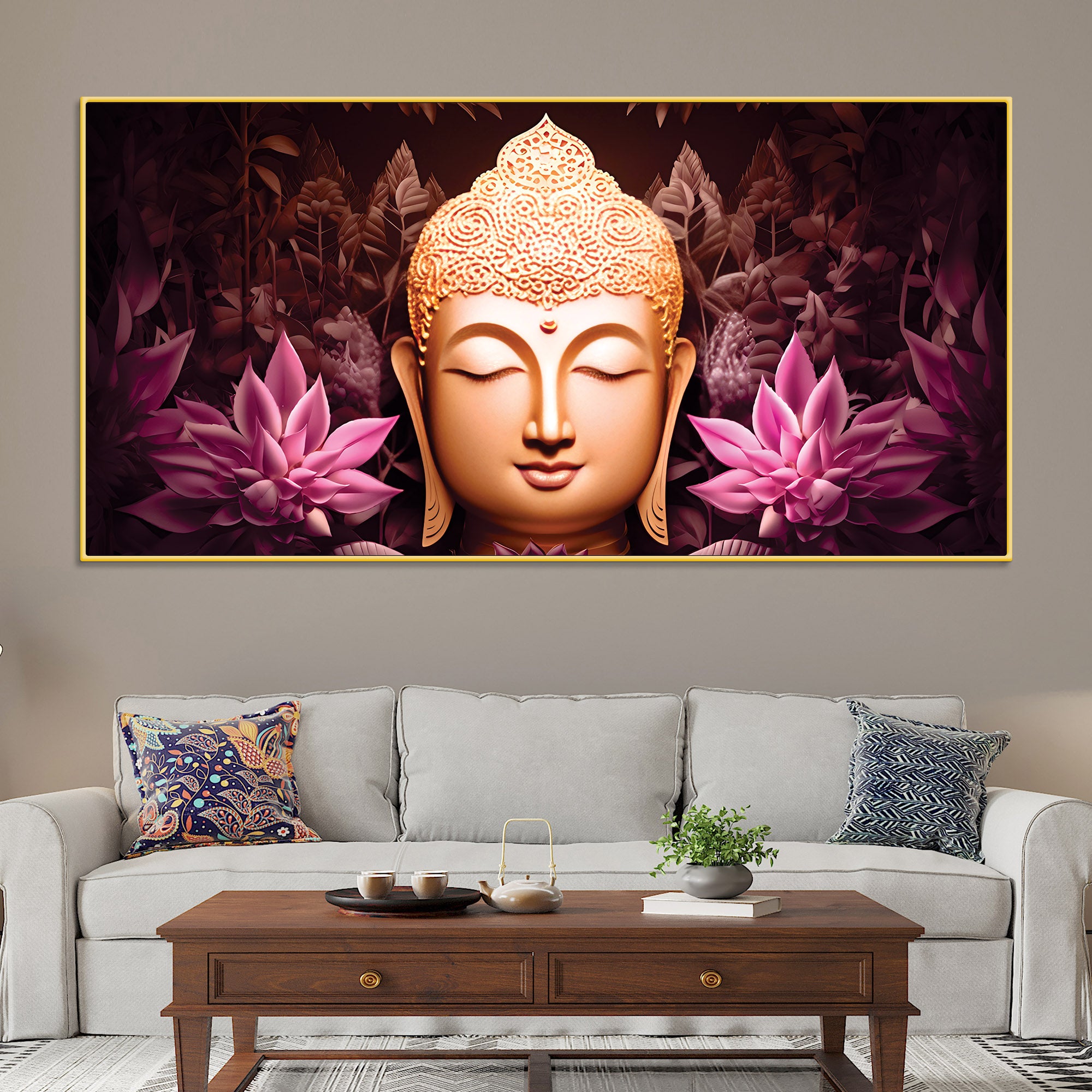 buddha-wall-painting-decor-for-living-room-bedroom