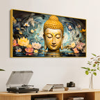 Buddha Wall Painting Decor for Modern Home Interiors
