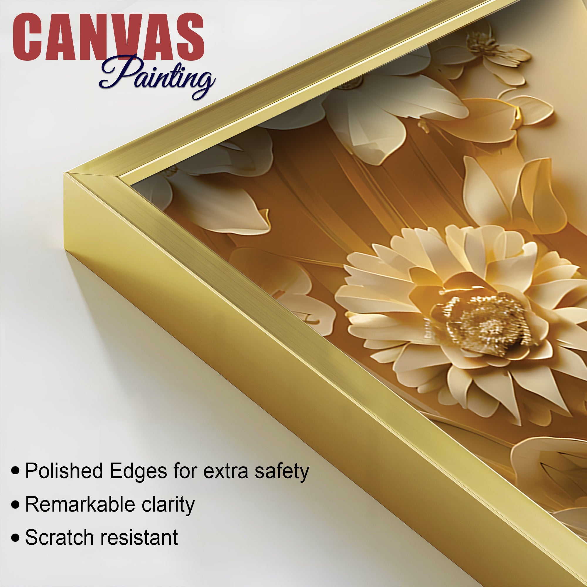 Buddha Wall Painting Decor for Positive Home Energy