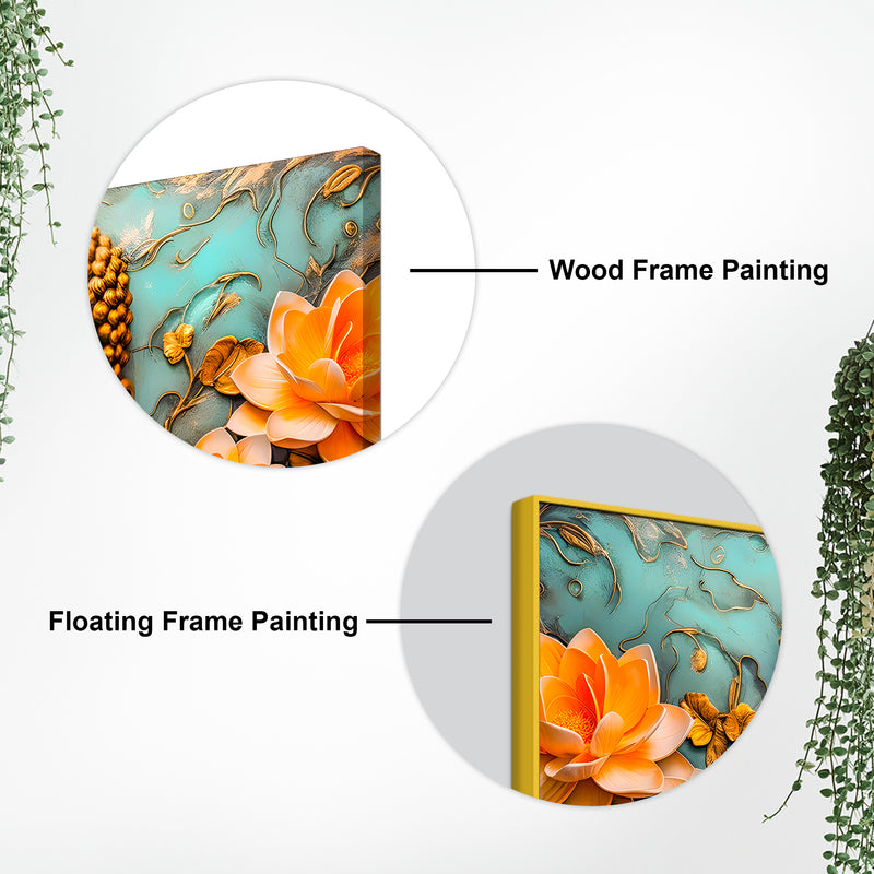Buddha Wall Painting for Artistic Home Styling