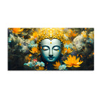 Buddha Wall Painting for Calm & Positive Energy