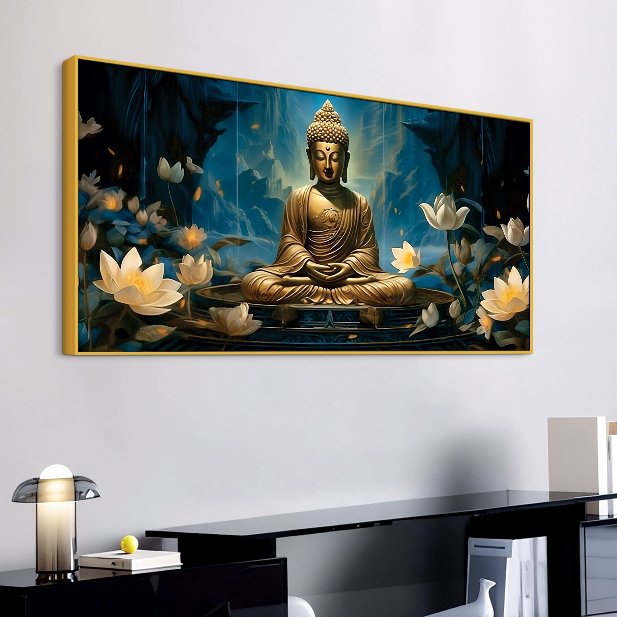 Buddha Wall Painting for Home Decor