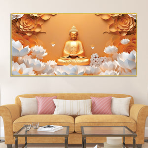 buddha-wall-painting-for-living-room-wall-decor