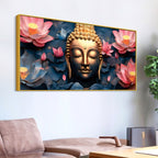 Buddha Wall Painting for Luxury Home Décor