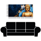 Buddha Wall Painting for Pooja Room – Divine Decor