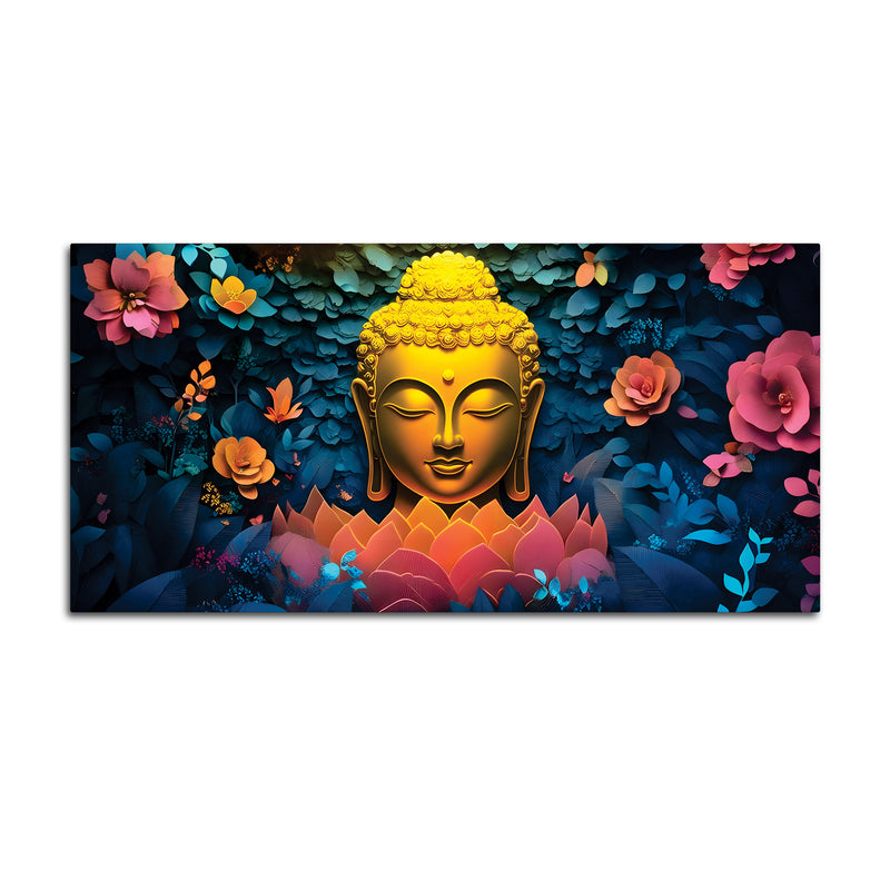 Buddha Wall Painting for Stylish Home Décor