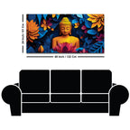 Buddha Wisdom Painting for Spiritual Decor