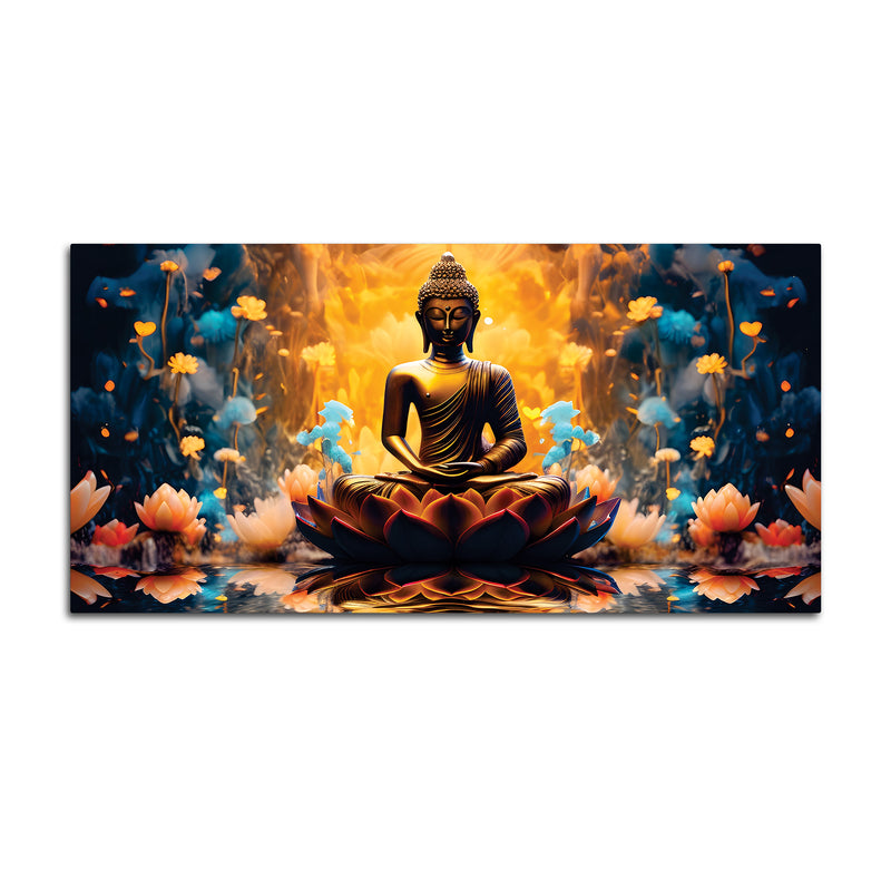 Buddha Zen Calm Painting for Home Walls