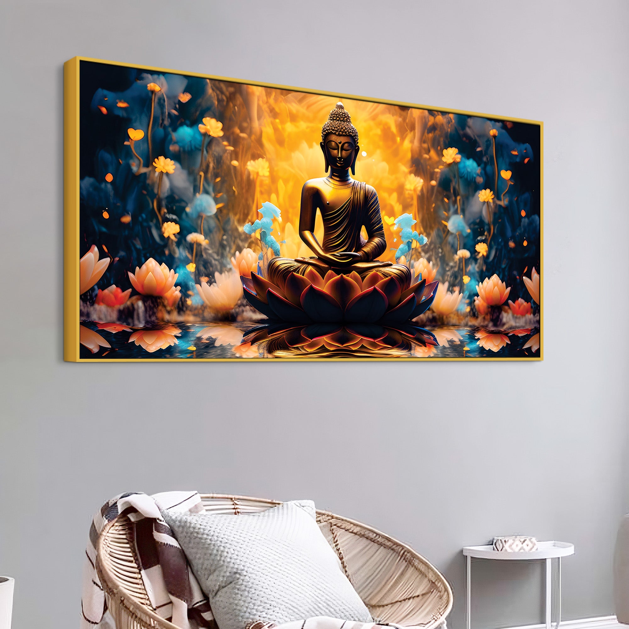 Buddha Zen Calm Painting for Home Walls