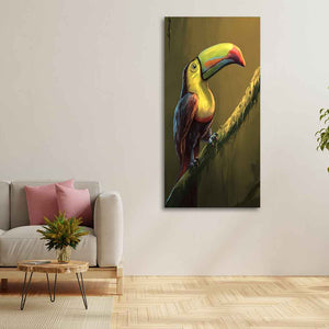 Canvas Wall Painting of Bird Toco Toucan