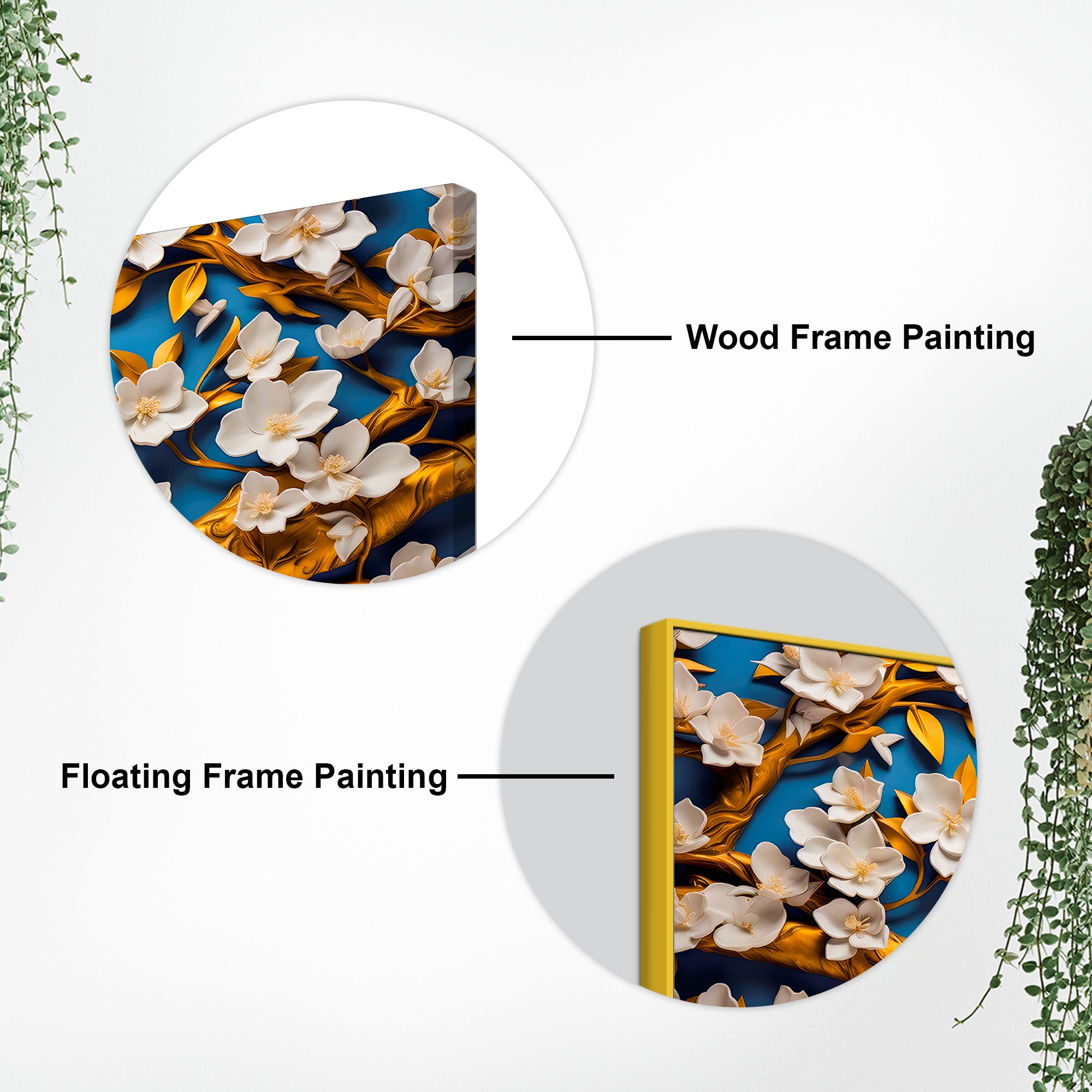 Canvas Wall Painting of Lord Buddha for Modern Decor