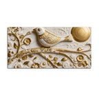 Celestial White Bird 3D Canvas Wall Painting