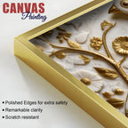 Celestial White Bird 3D Canvas Wall Painting
