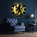 Chelsea Football Club LED Wall Hanging Light for Fan Wall Decor