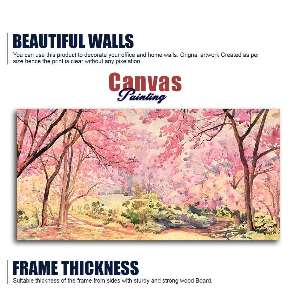 Cherry Blossom Tree Premium Wall Painting