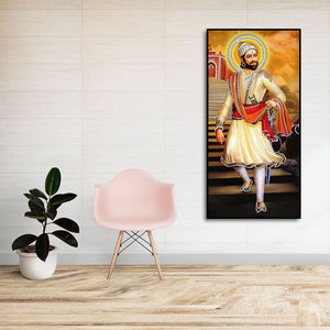 Chhatrapati Shivaji Maharaj Premium Canvas Wall Painting