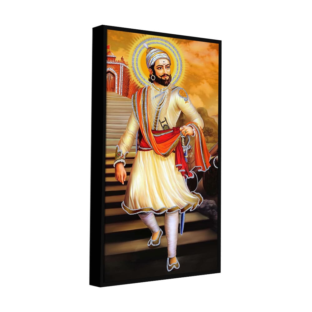 Chhatrapati Shivaji Maharaj Premium Canvas Wall Painting