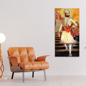 Chhatrapati Shivaji Maharaj Premium Canvas Wall Painting