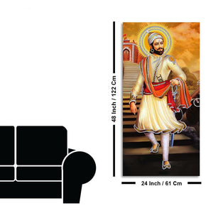 Chhatrapati Shivaji Maharaj Premium Canvas Wall Painting