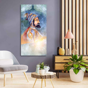 Chhatrapati Shivaji Maharaj Premium Wall Painting