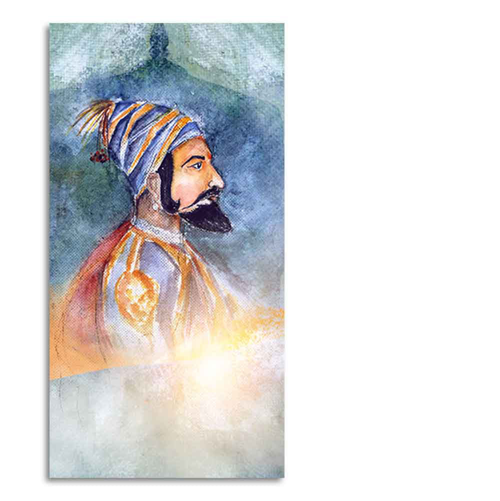 Chhatrapati Shivaji Maharaj Premium Wall Painting