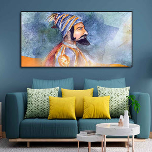 Chhatrapati Shivaji Maharaj Wall Painting