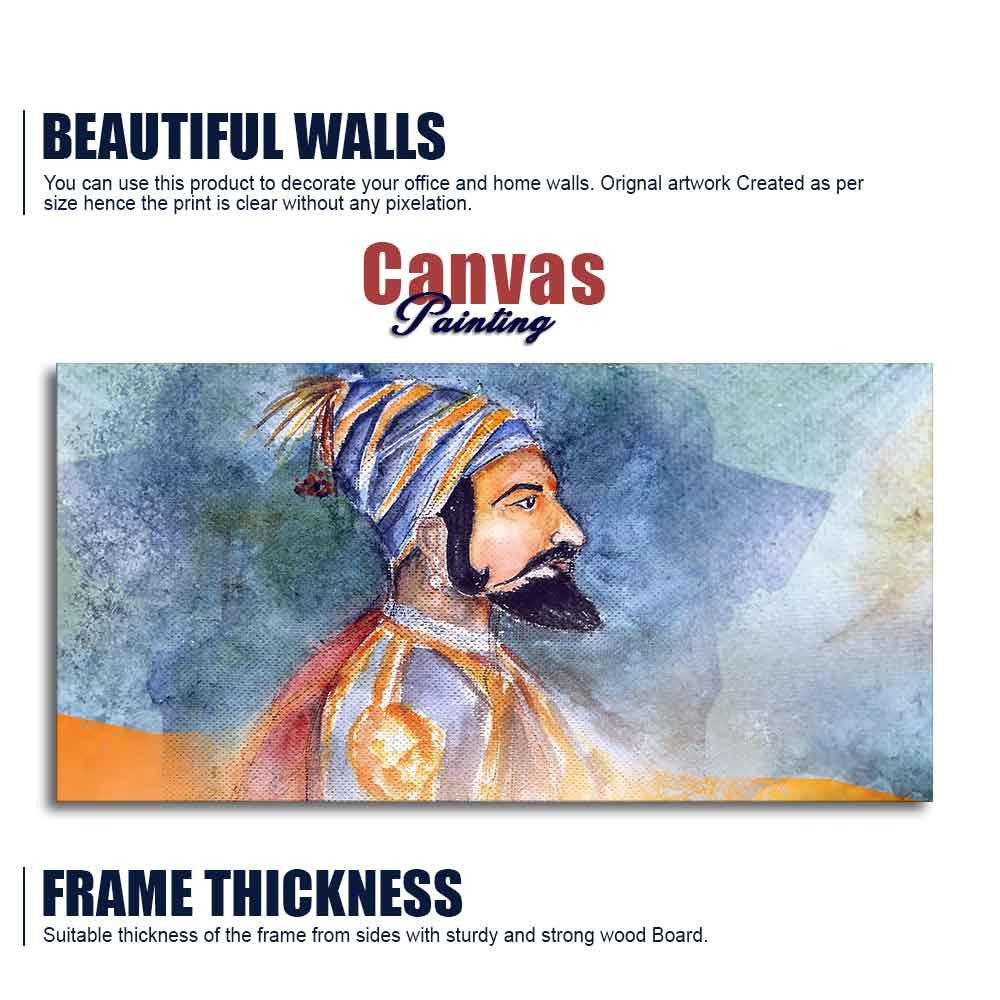 Chhatrapati Shivaji Maharaj Wall Painting