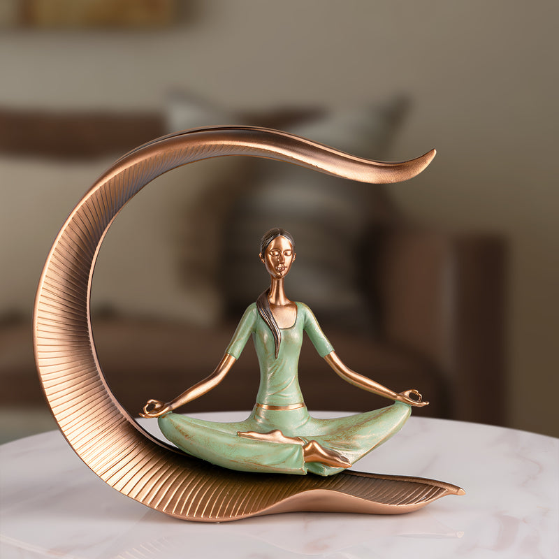 Chiang Mai Yogi Table Decoration Showpiece