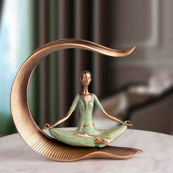 Chiang Mai Yogi Table Decoration Showpiece