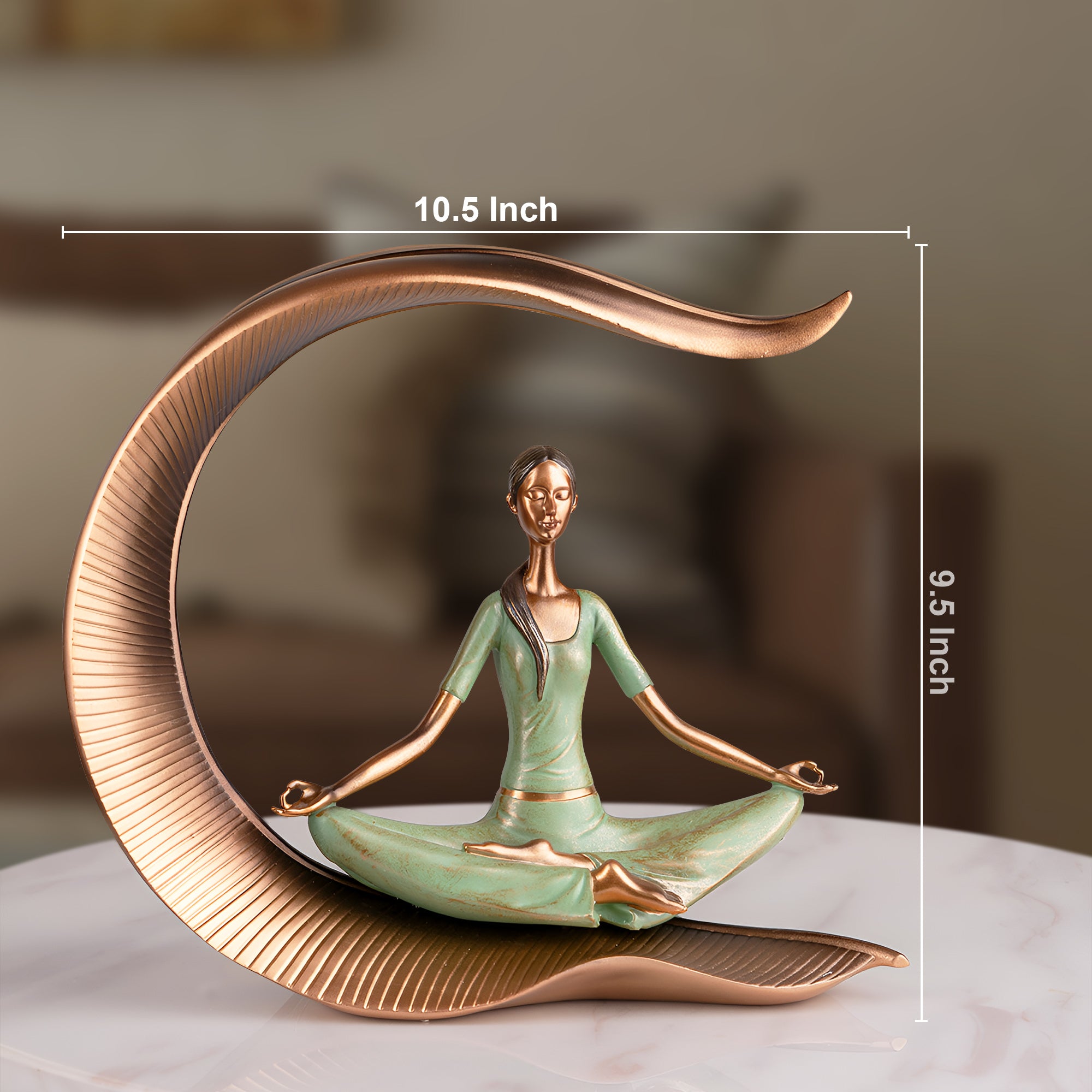 Chiang Mai Yogi Table Decoration Showpiece